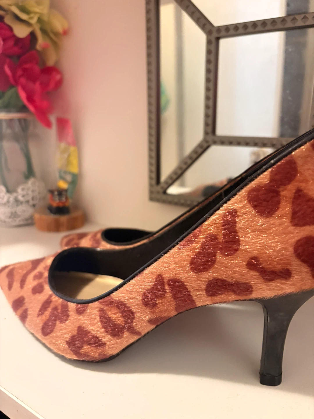 Comfort Plus Leopard Print Heels - photo 2