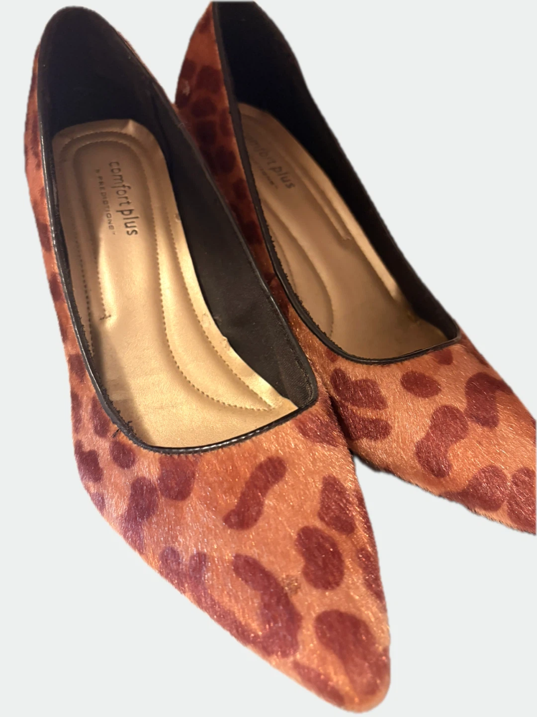 Comfort Plus Leopard Print Heels