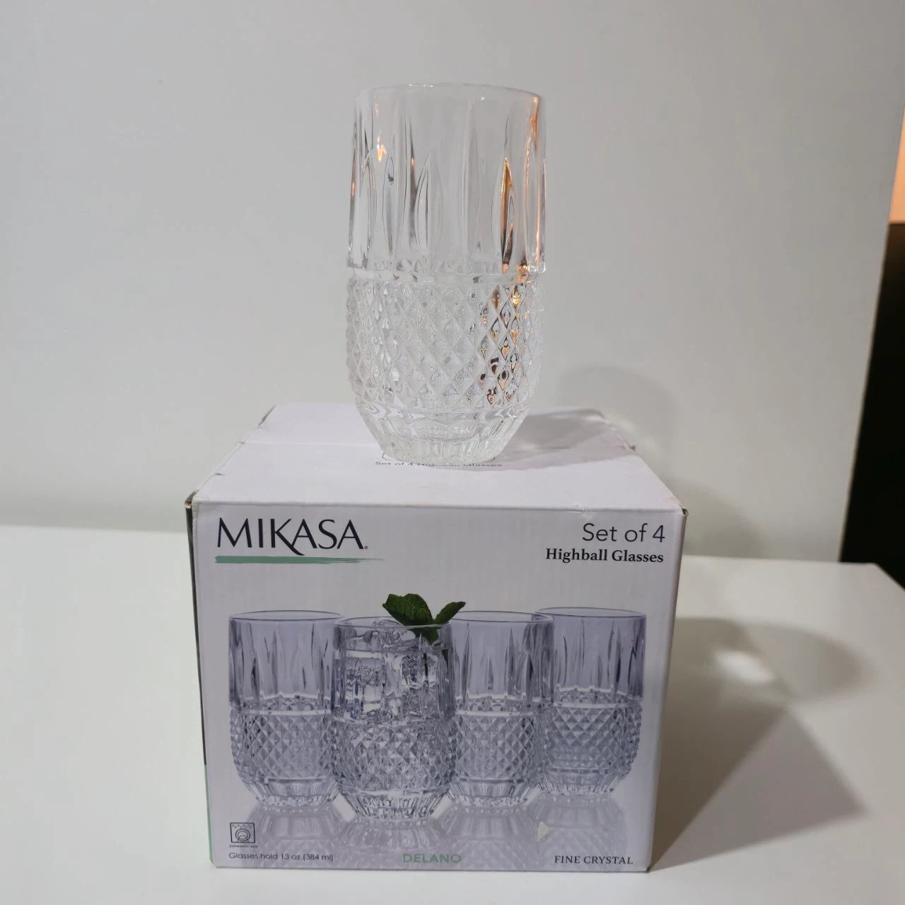 Mikasa Delano Highball Glasses (Set of 4)
