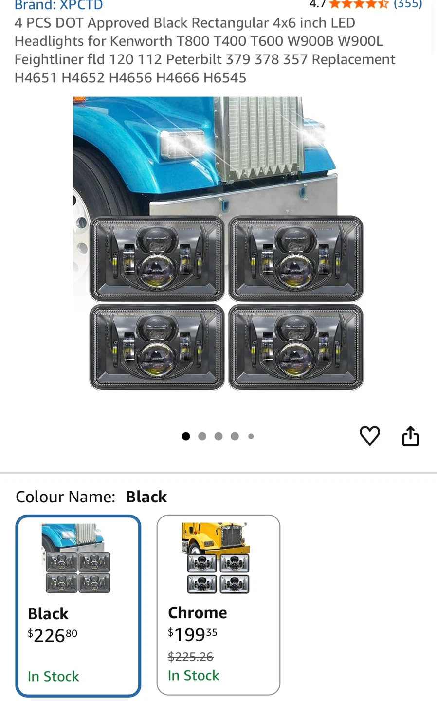 New LED Headlights for trucks