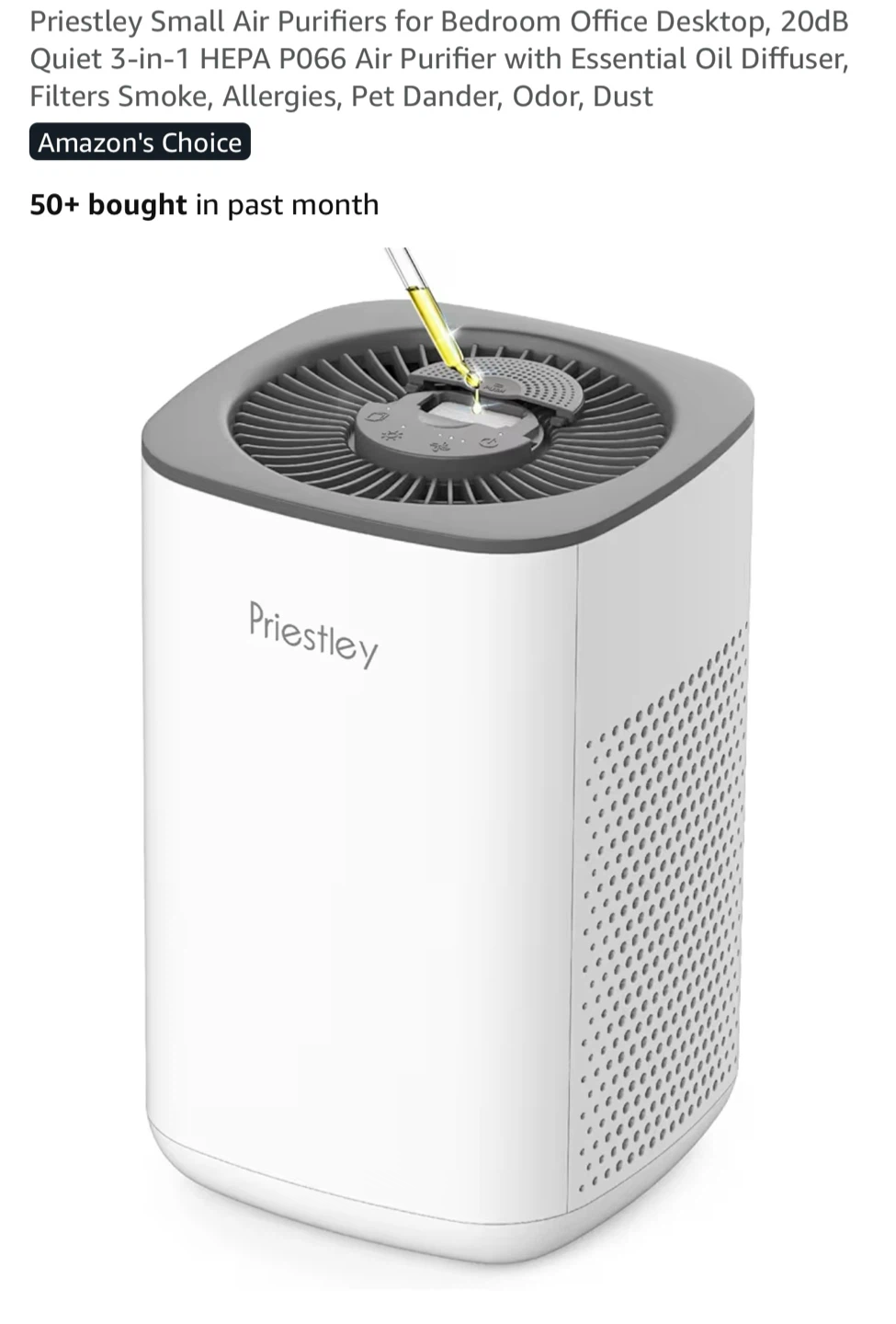 Priestley P066 Air Purifier