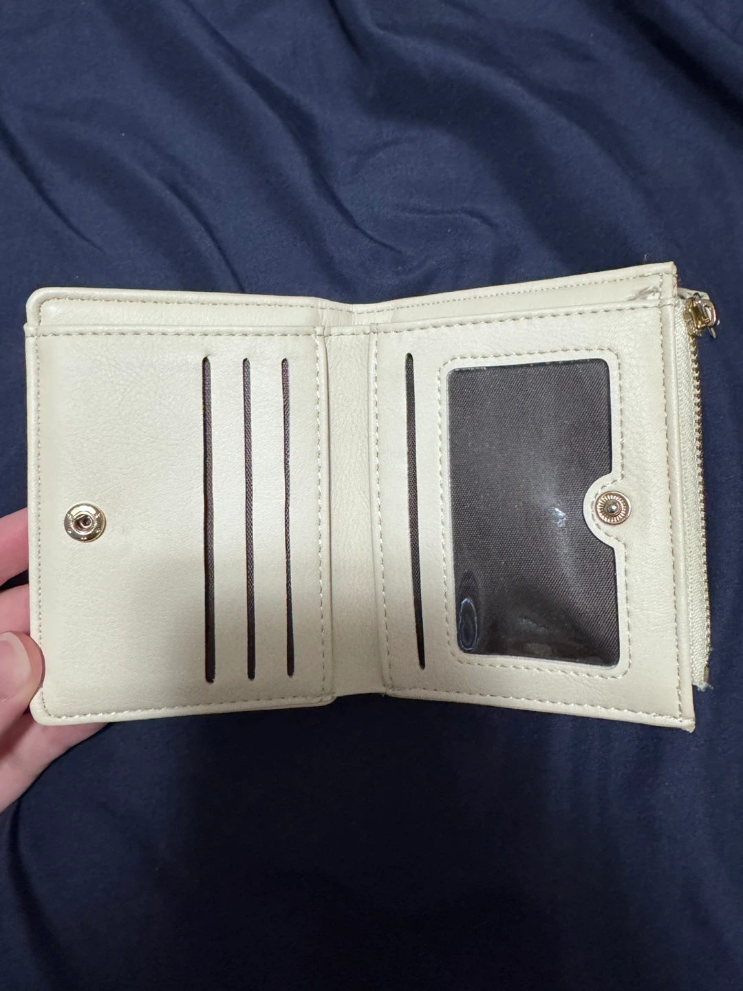 PINK Coin Purse with FREE Beige Snap Wallet - photo 5