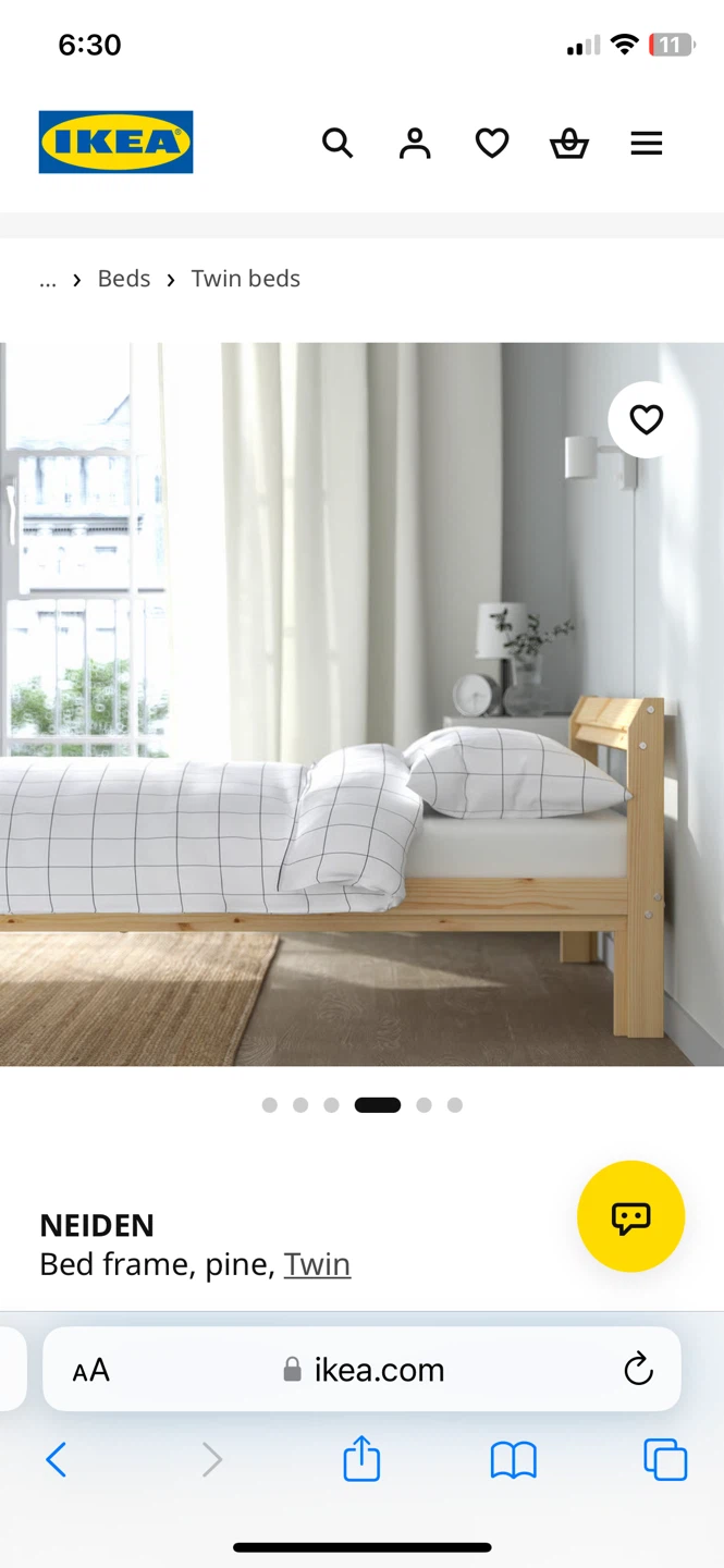 Single wood bedframe with floor drawers FOR FREE