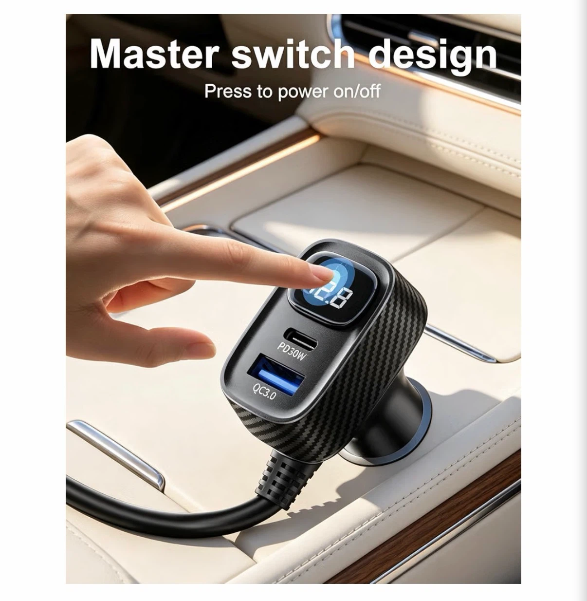 Starlink Mini Car Adapter 10ft 90W 3-in-1 - photo 5