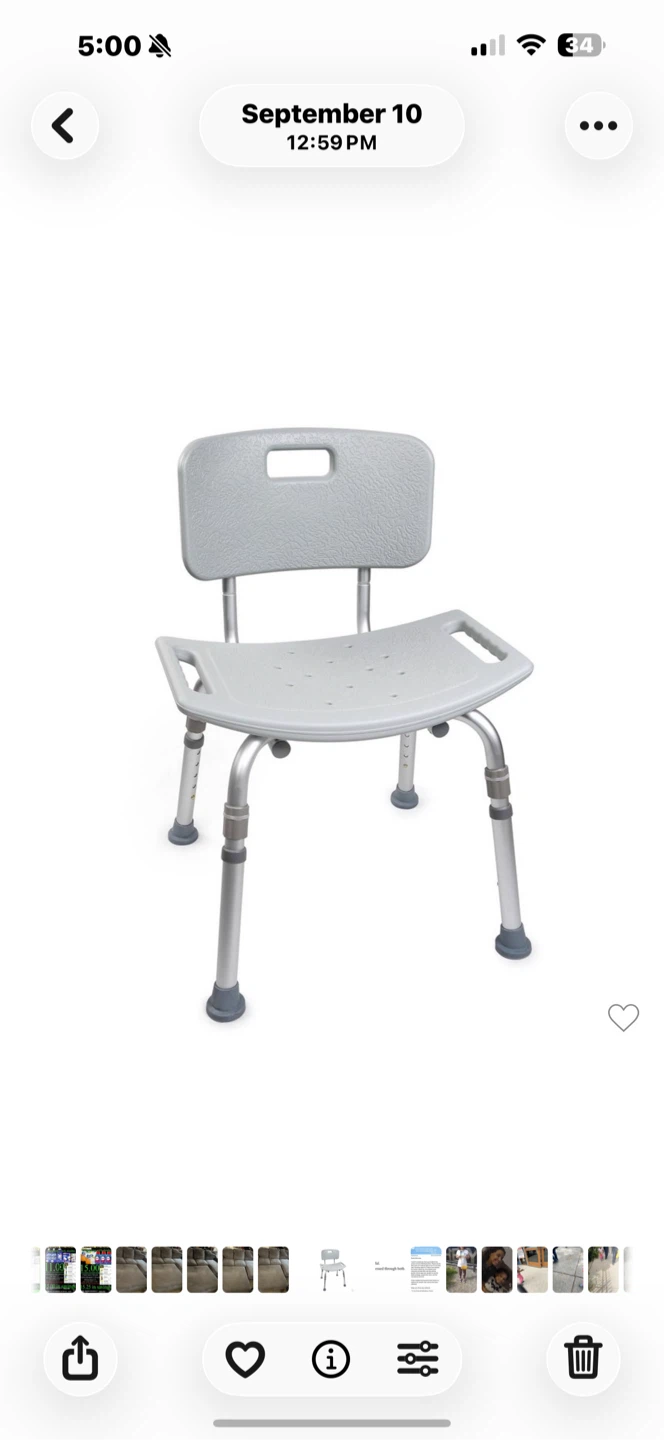 Shower chairs