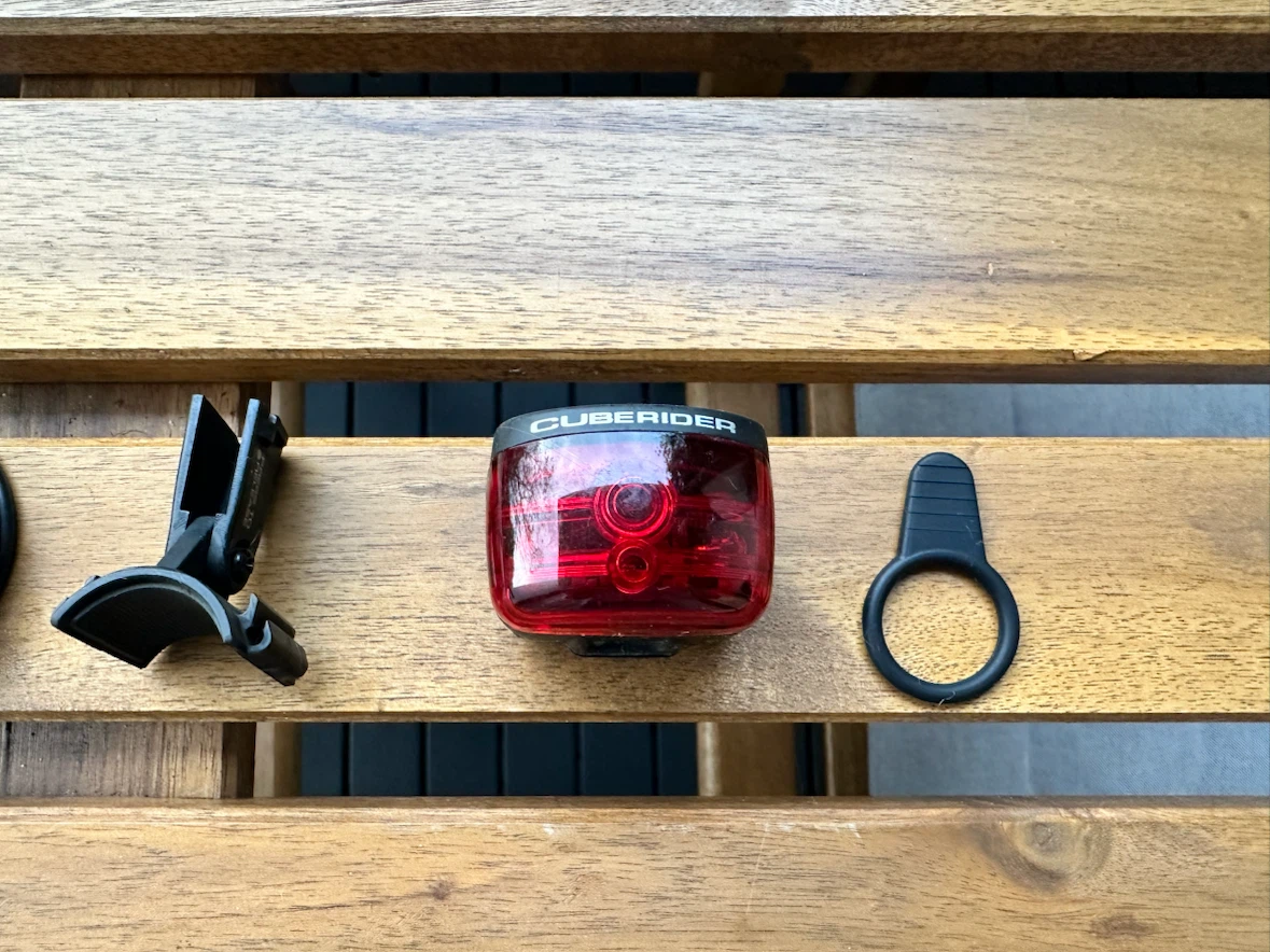 Sigma Cuberider RL 401W Bicycle Tail Light - photo 2