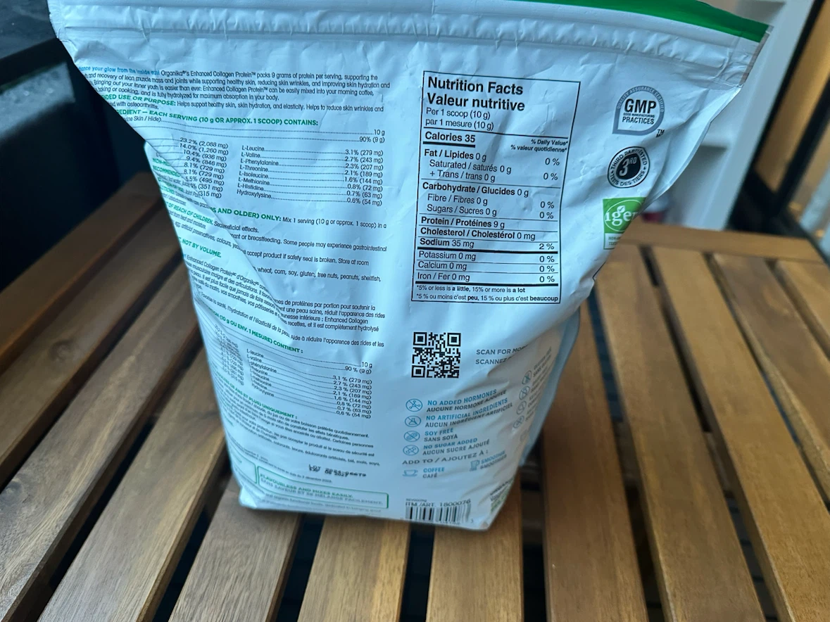 Organika Enhanced Collagen Protein - photo 5