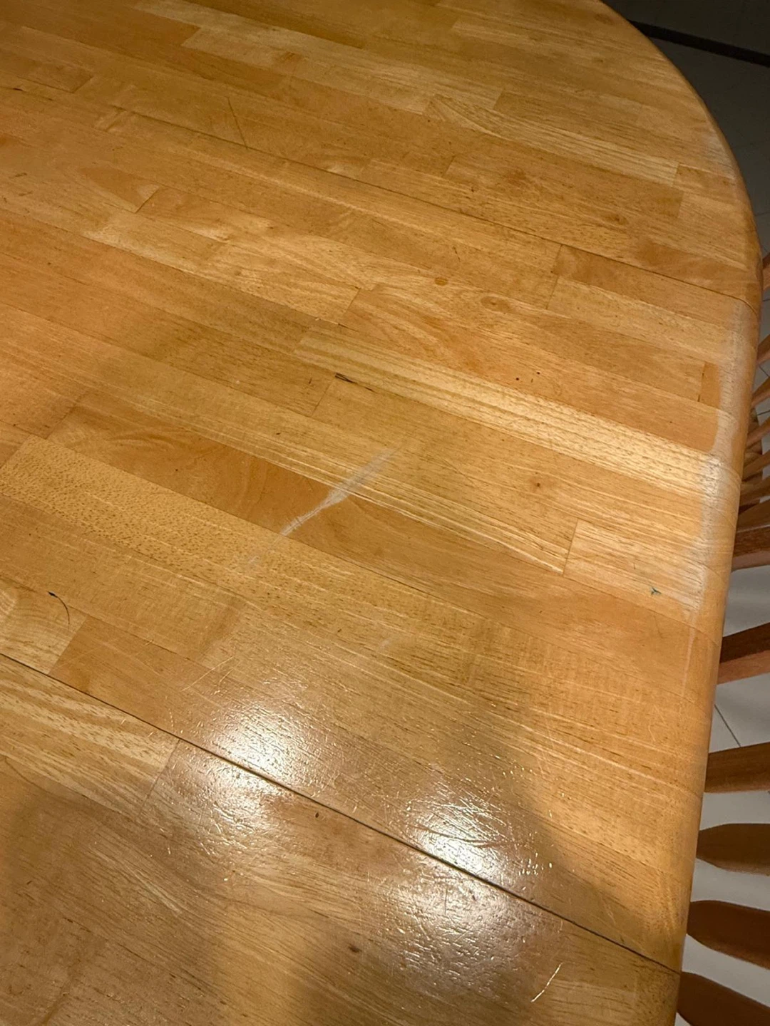 Wooden Dining Table and 6 Chairs Set - photo 5