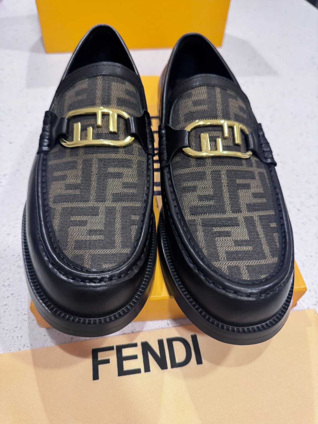 Fendi FF Logo Loafers - photo 3