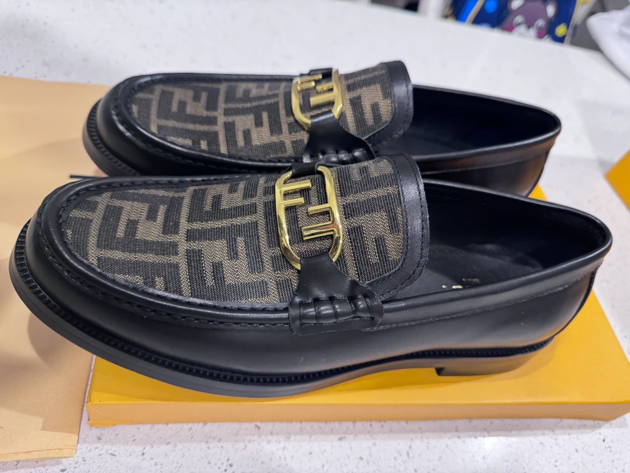 Fendi FF Logo Loafers - photo 4