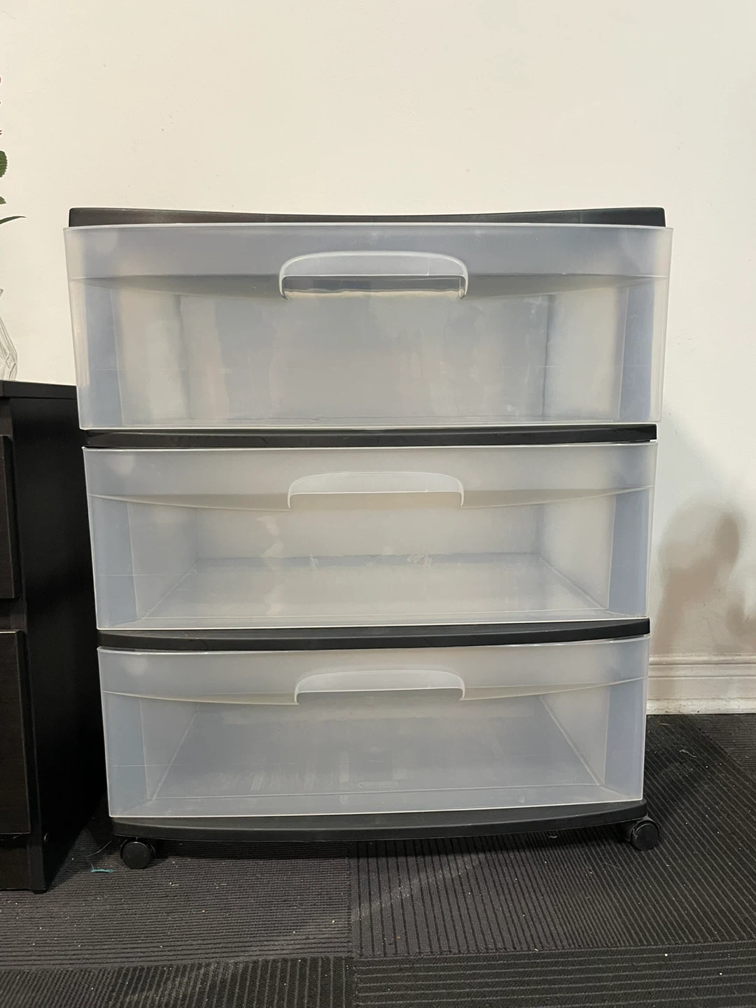 Sterilite 3-Drawer Storage Cart