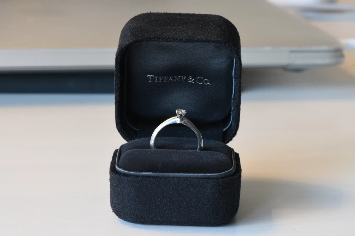 Tiffany & Co. Platinum Diamond Ring (obo)trades for electronics!