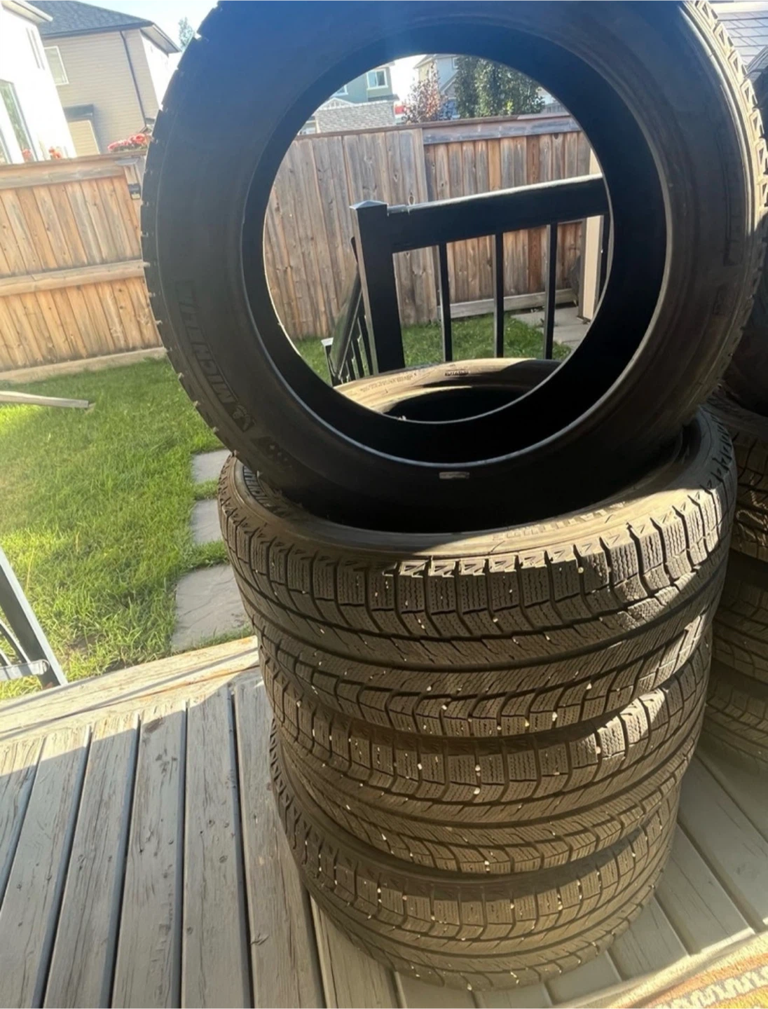 4 Michelin Latitude X-Ice Tires 275/45 R20