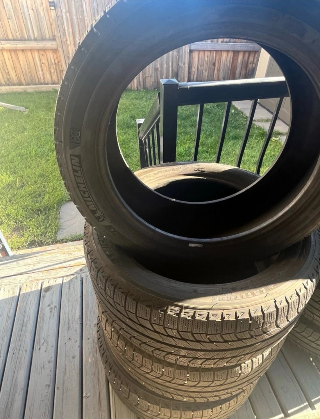 4 Michelin Latitude X-Ice Tires 275/45 R20 - photo 2