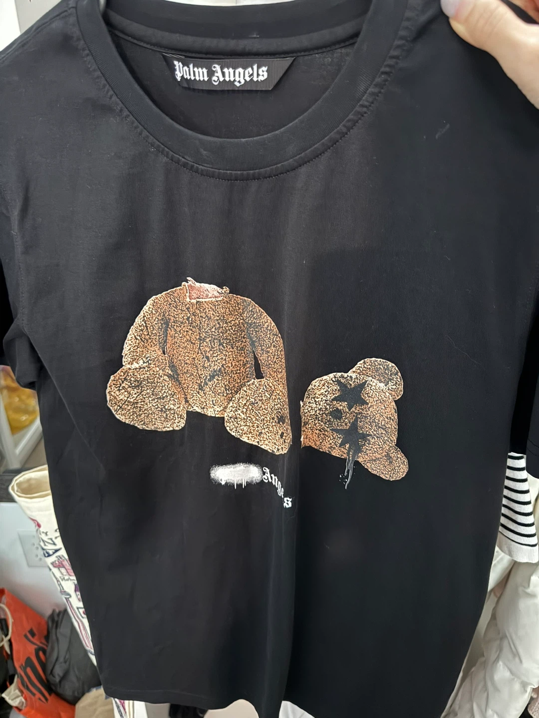 Palm Angels Broken Bear graphic T-shirt - photo 2