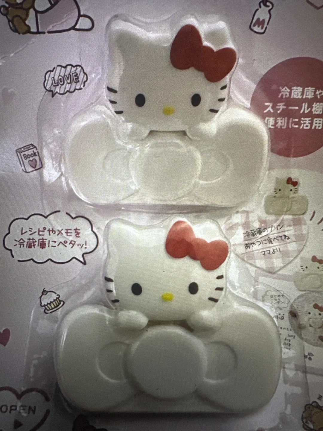 Hello Kitty Magnet Clips, 2-Pack - photo 2