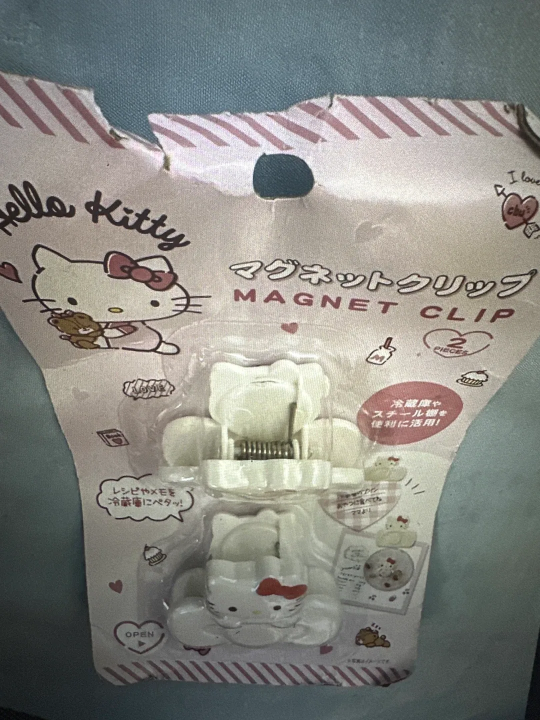 Hello Kitty Magnet Clips, 2-Pack - photo 4