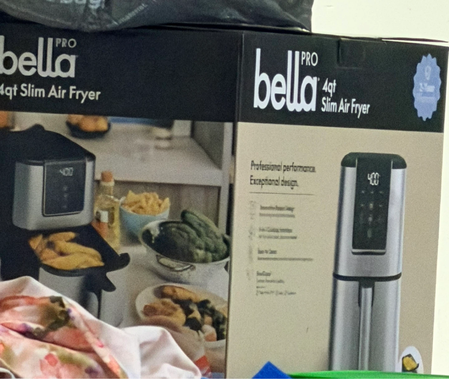 Bella Pro 4qt Slim Air Fryer