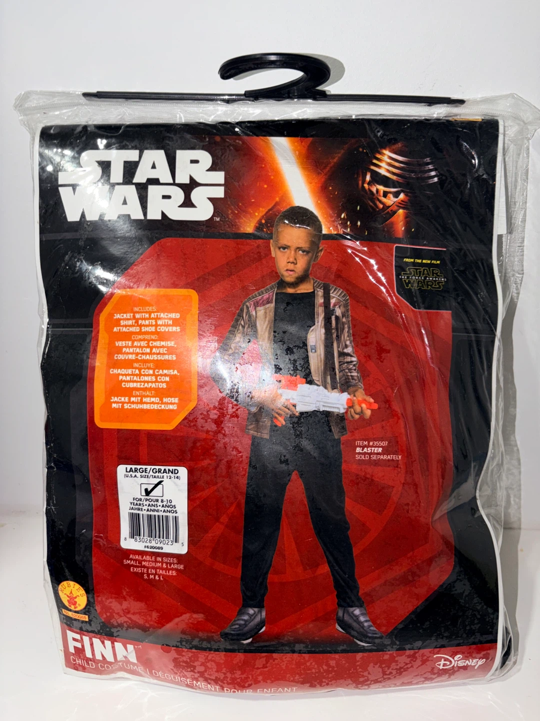 Star Wars Finn Child Costume Large