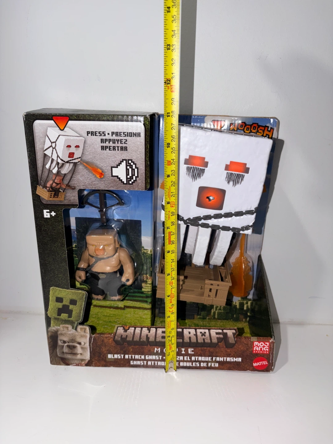 Minecraft Movie Blast Attack Ghast Toy - photo 3