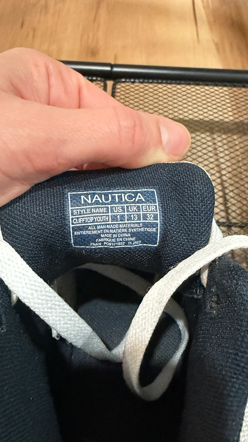Nautica Clifftop Youth High-Top Sneakers US1 - photo 4