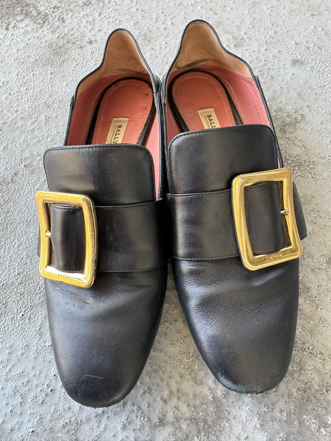 Authentic Bally Janelle Leather Loafers Black - photo 2