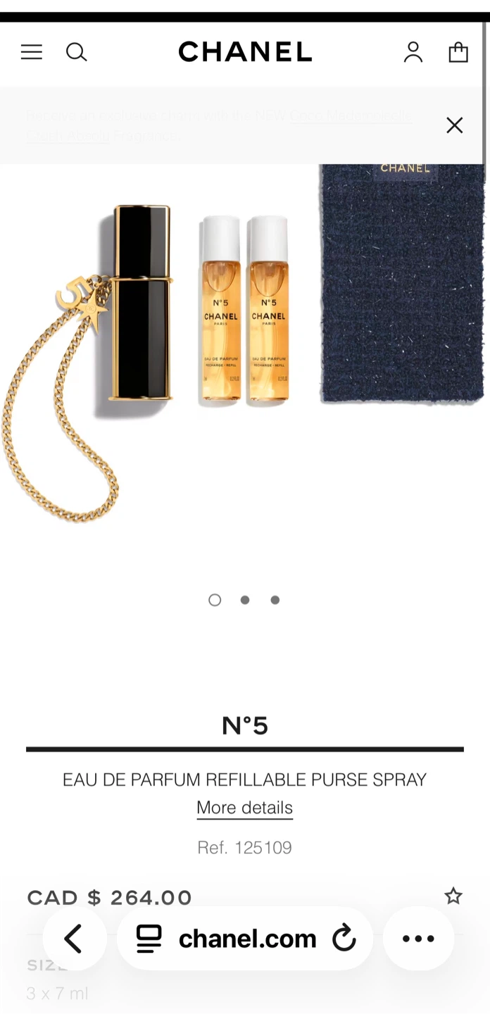 Chanel No. 5 Purse Spray Set - photo 4