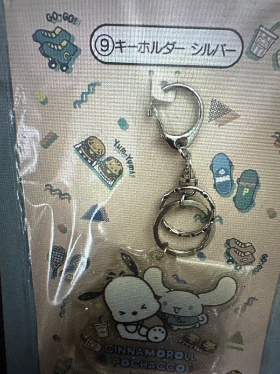 Sanrio Cinnamoroll and Pochacco Acrylic Keychain - photo 3