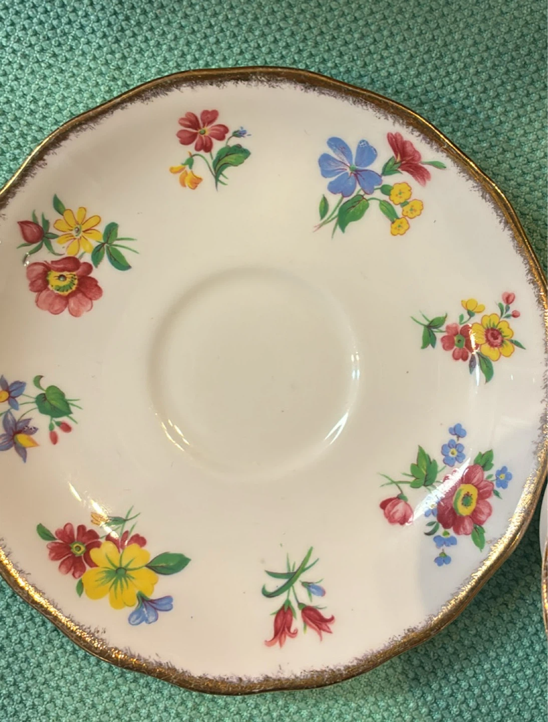 Vintage Vale Bone China Tea Cup and Saucer - photo 4