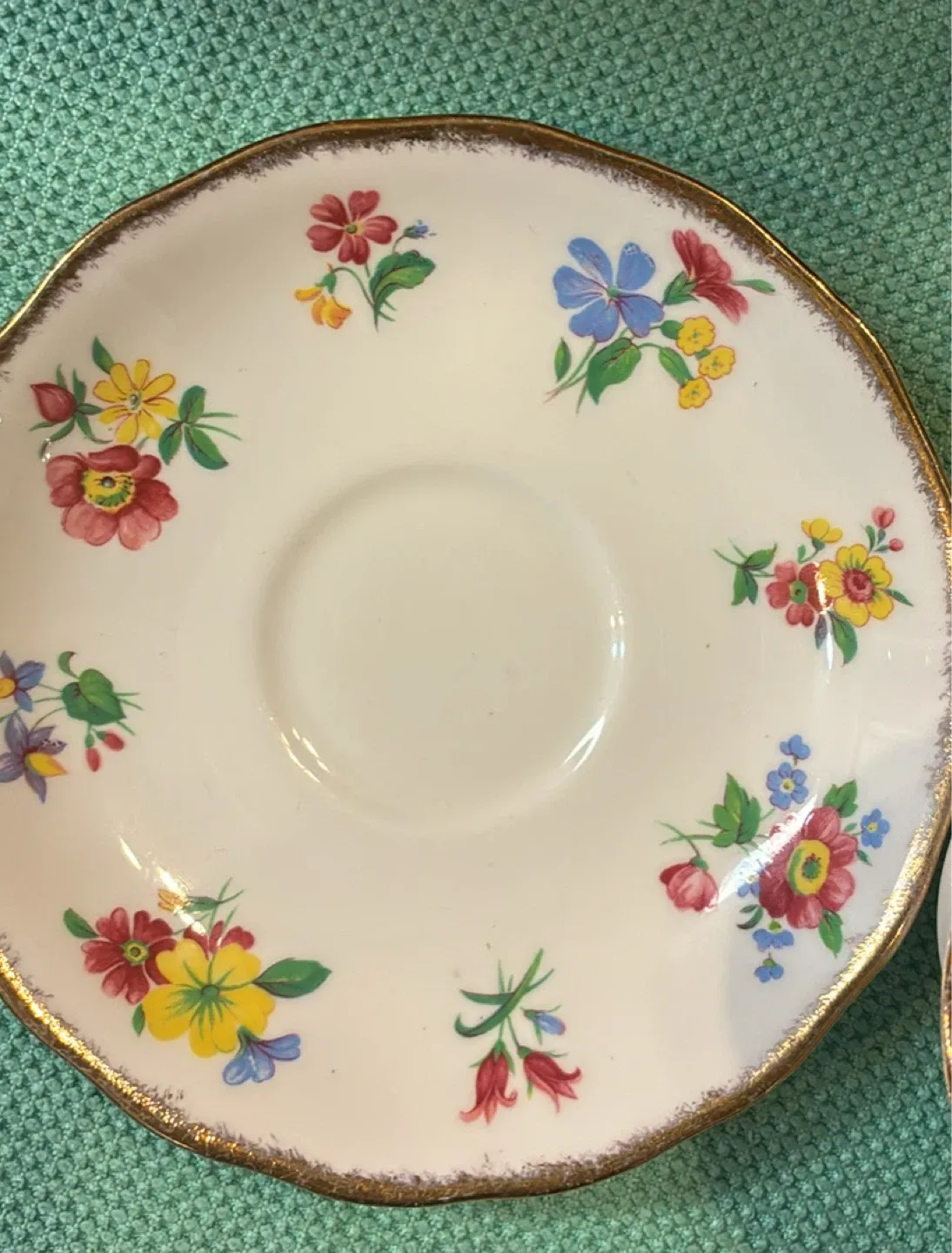 Vintage Vale Bone China Tea Cup and Saucer - photo 4