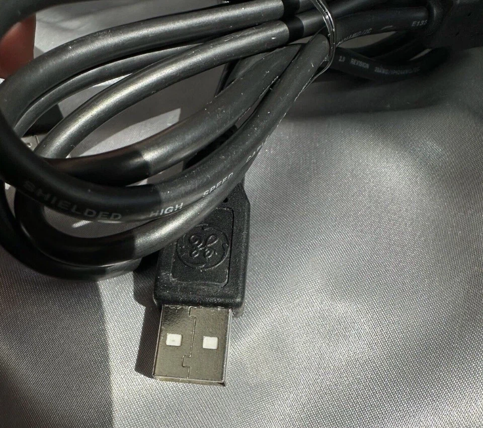 GE USB 6’ 2.0 Male to Female Cable Cord + Female ➡️ Male Adapter - photo 2