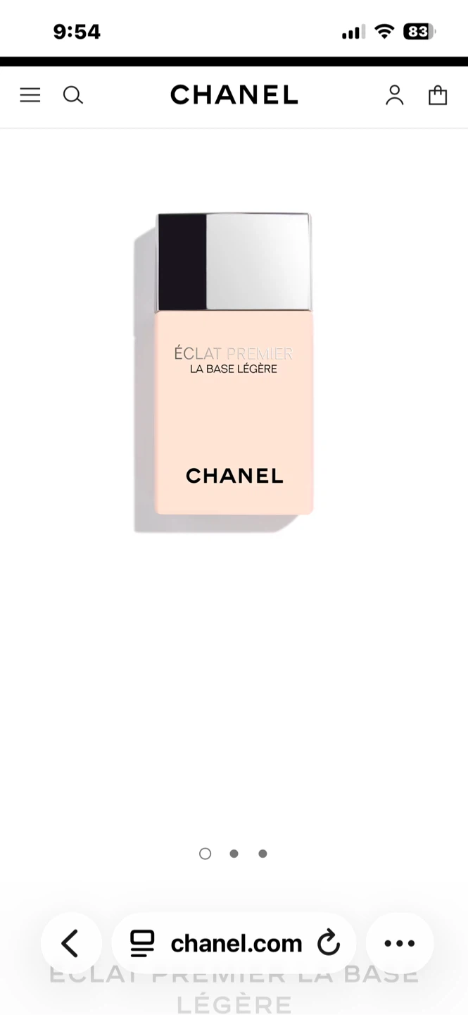 Chanel Le Blanc La Base Légère Makeup Base - photo 3
