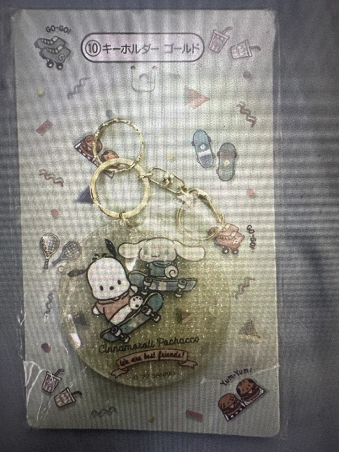 Sanrio Cinnamoroll and Pochacco Keyholder