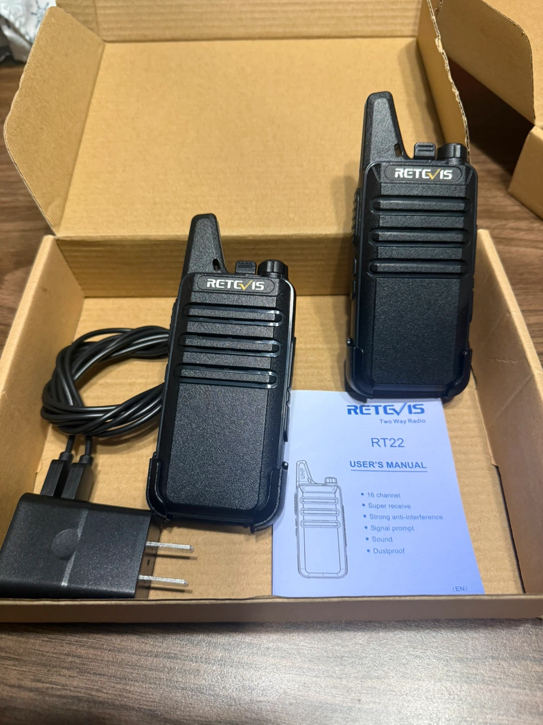 Two-Way Radios (Retevis RT22)