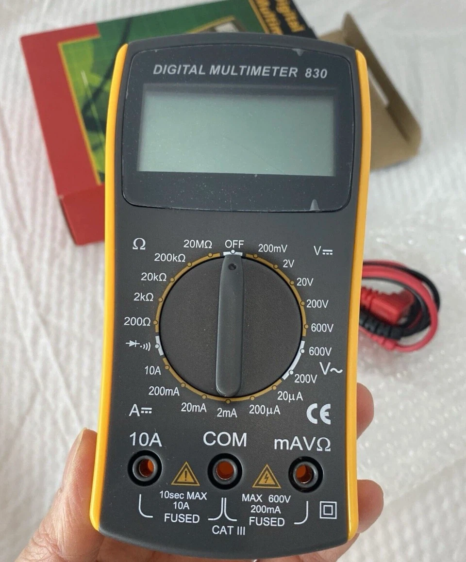 VC830 Digital Multimeter 2000 Counts Digital Ammeter Voltmeter - photo 3