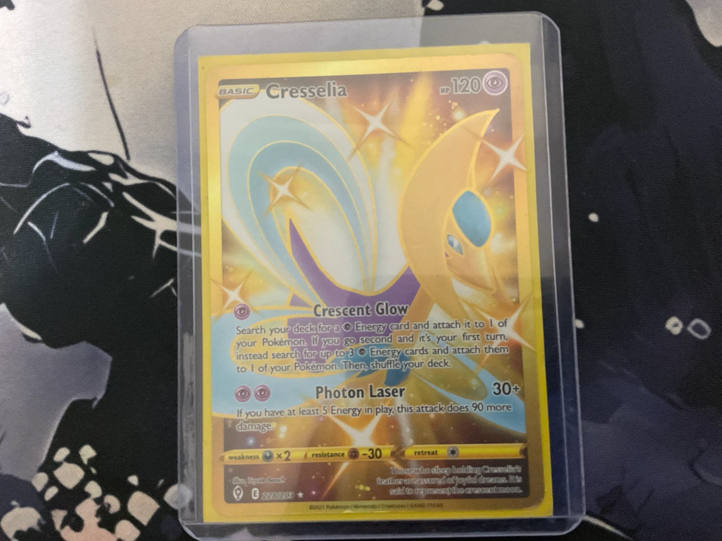 Cresselia 228/203 Pokemon Trading Card
