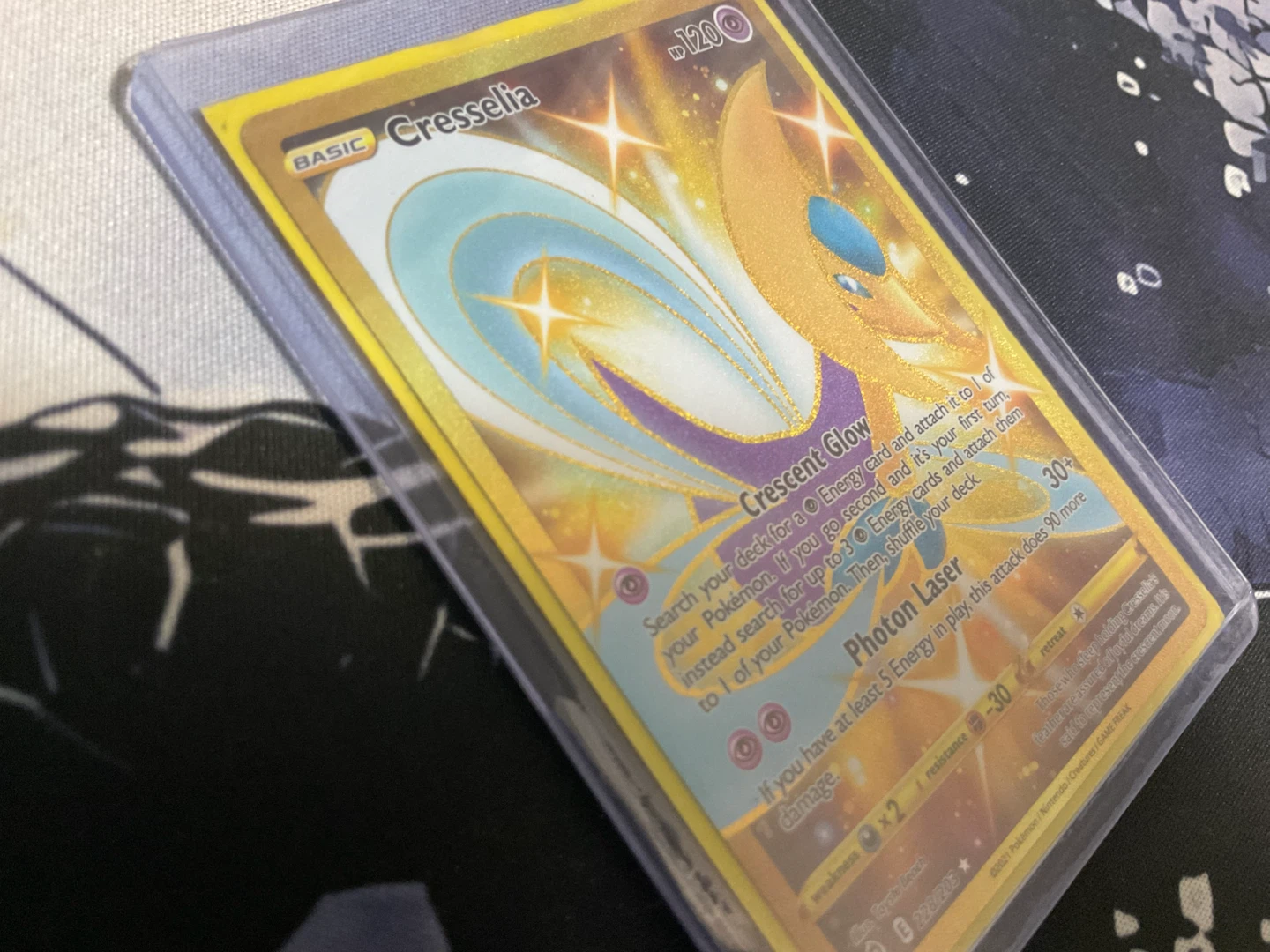 Cresselia 228/203 Pokemon Trading Card - photo 3