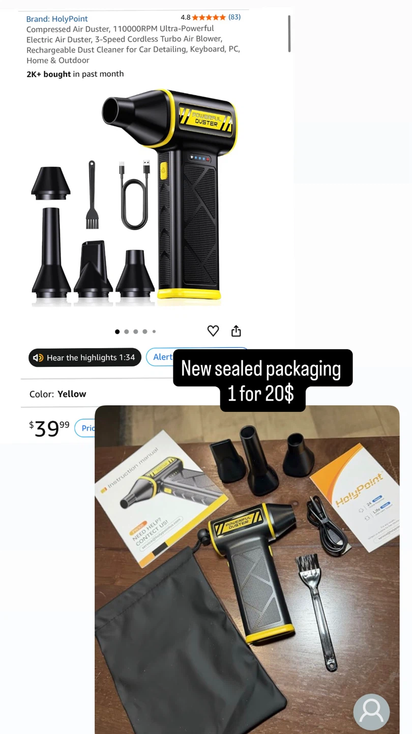 Compressed Air Duster