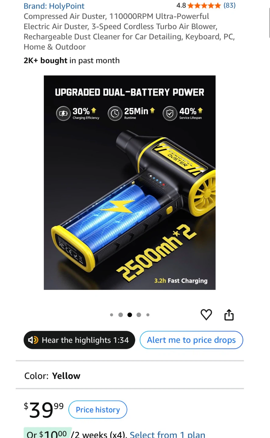 Compressed Air Duster - photo 3