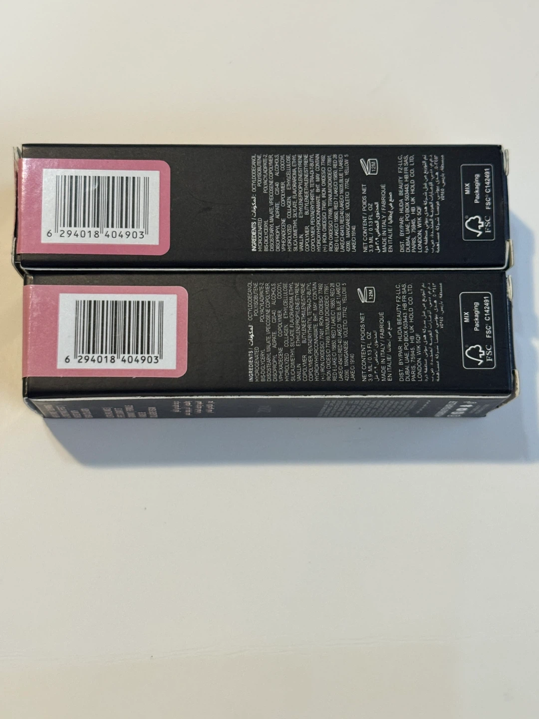 1 huda Beauty Faux Filler Lip Glosses Sugar Baby - photo 4