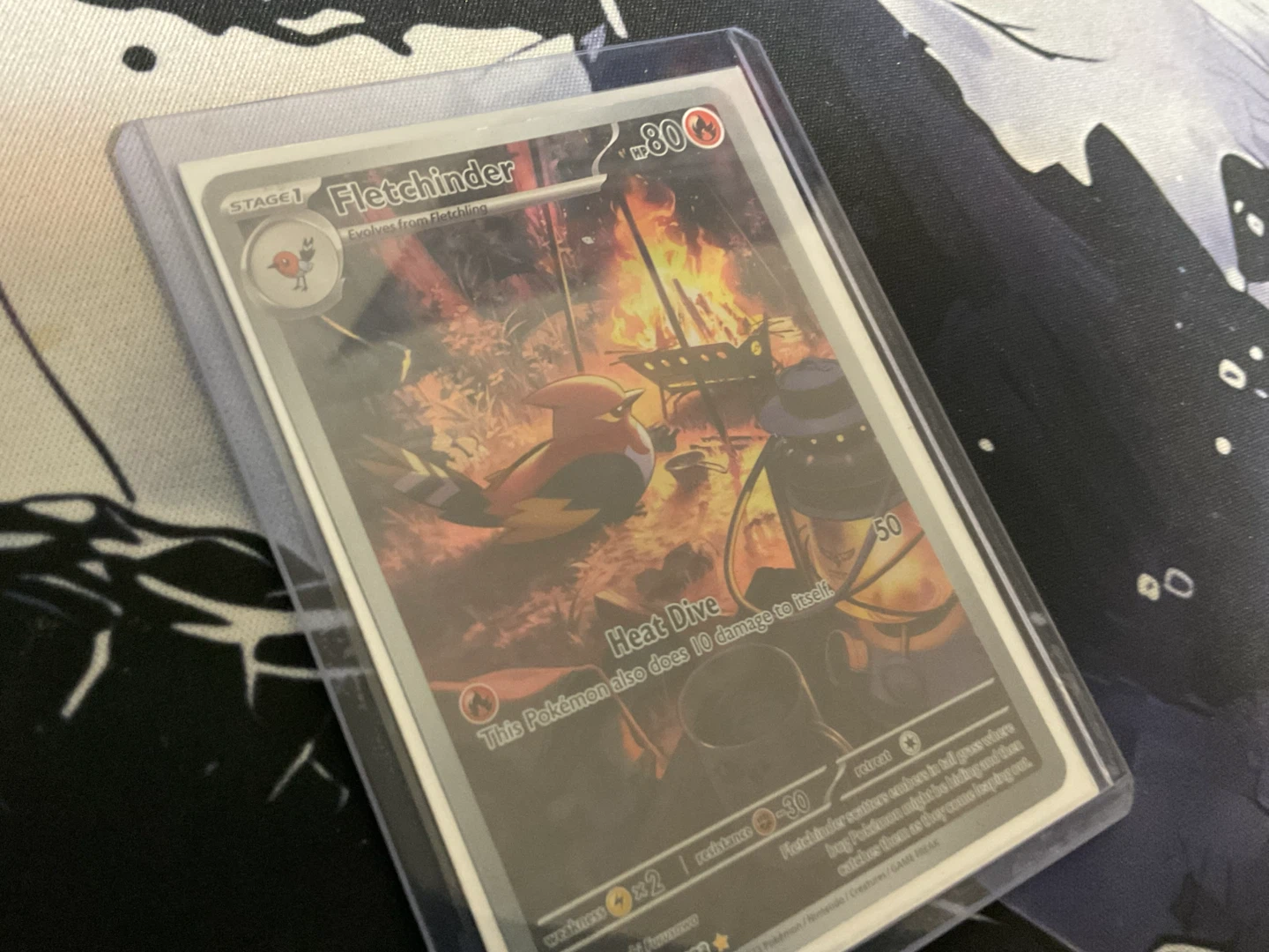 Fletchinder Pokémon Trading Card - photo 2