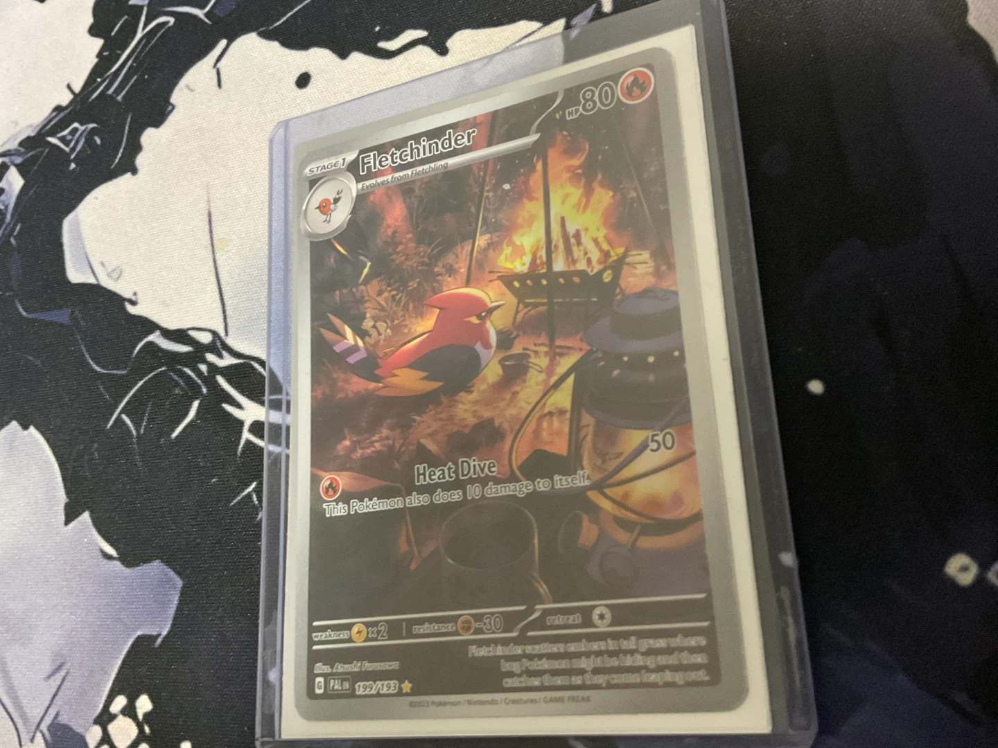 Fletchinder Pokémon Trading Card - photo 4