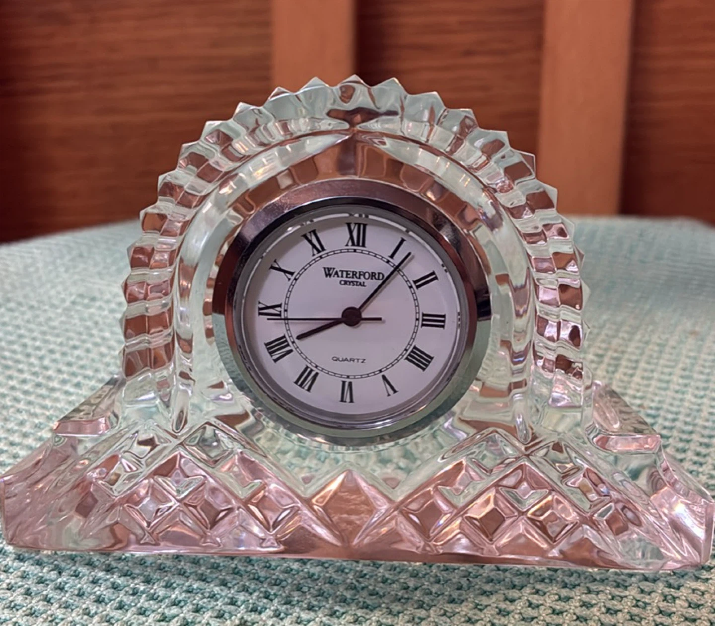 Vintage Waterford Crystal Quartz Clock