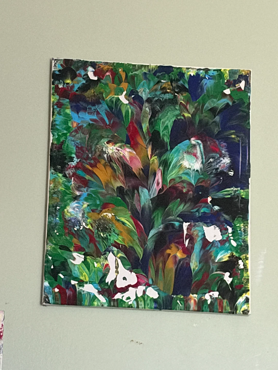 Abstract Acrylic Painting on Canvas - photo 4