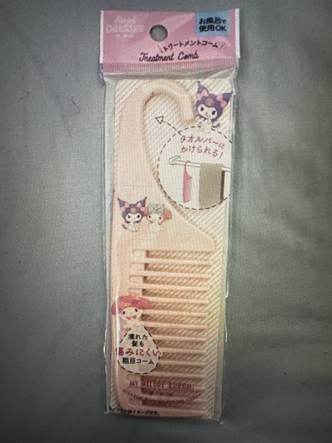 Sanrio My Melody and Kuromi Treatment Comb