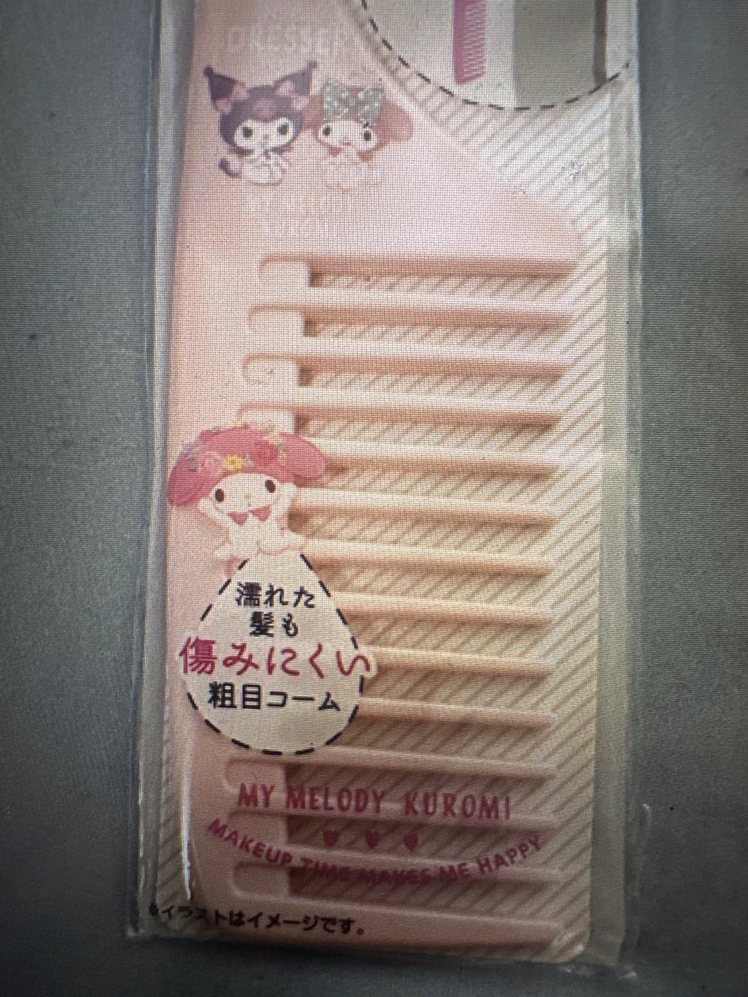 Sanrio My Melody and Kuromi Treatment Comb - photo 2