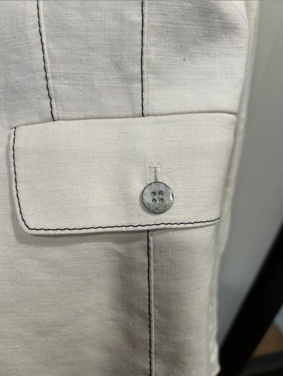 Anne Klein Cream Blazer Size 12 - photo 5