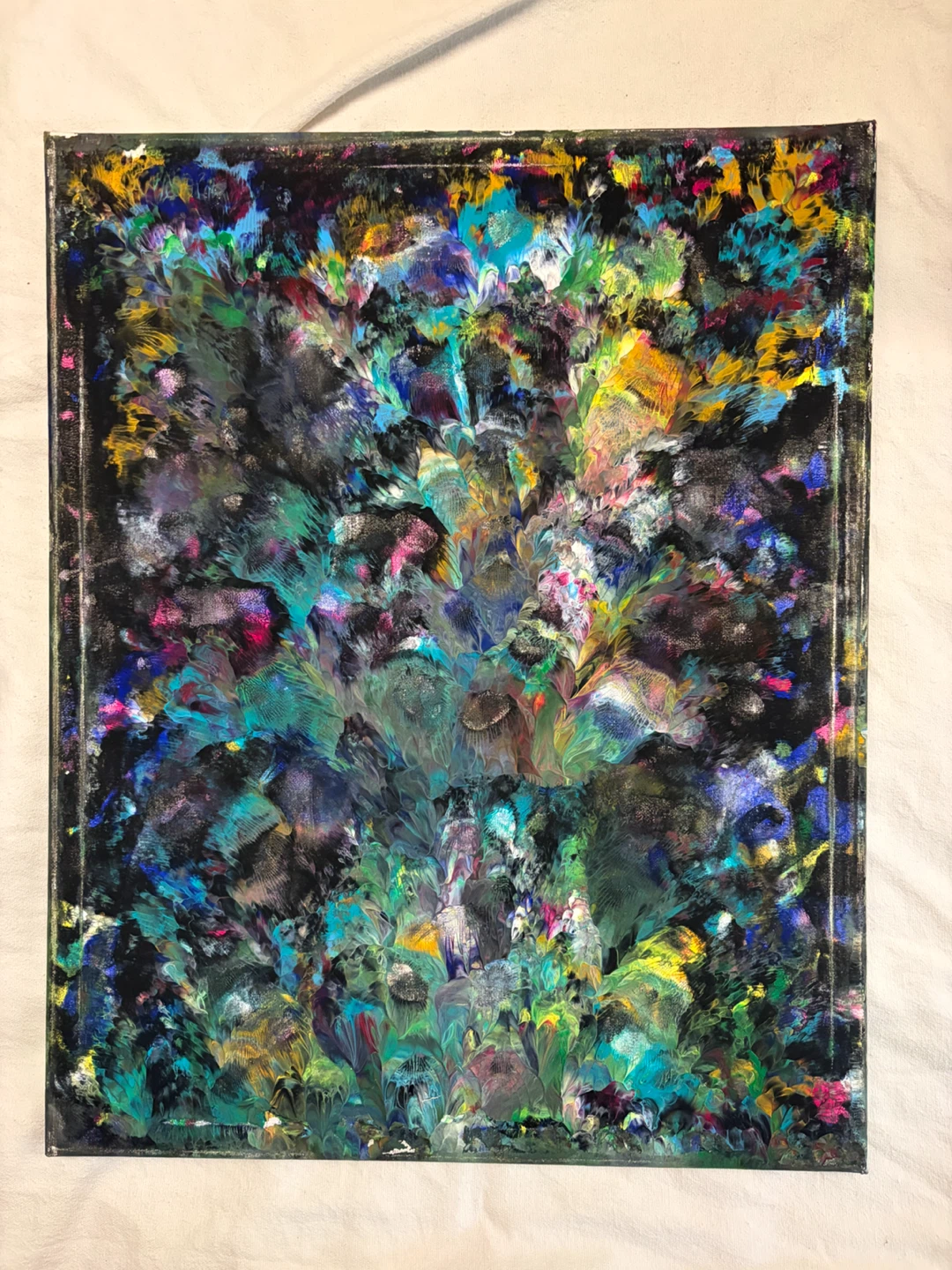 Abstract Acrylic Painting on Canvas - photo 4