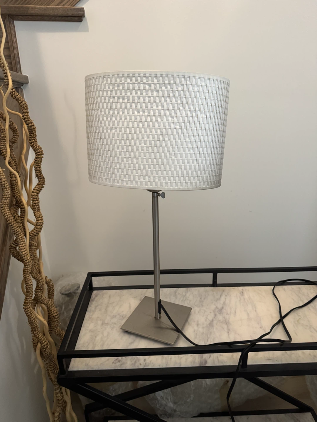Modern White Table Lamp