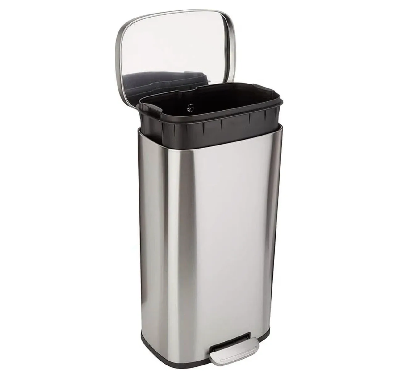 Amazon Basics 7.9 Gal Trash Can NEW IN THE BOX - photo 2